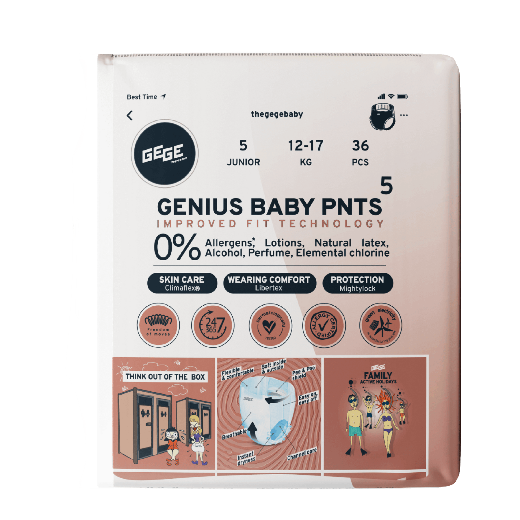 PREMIUM GENIUS BABY PANTS