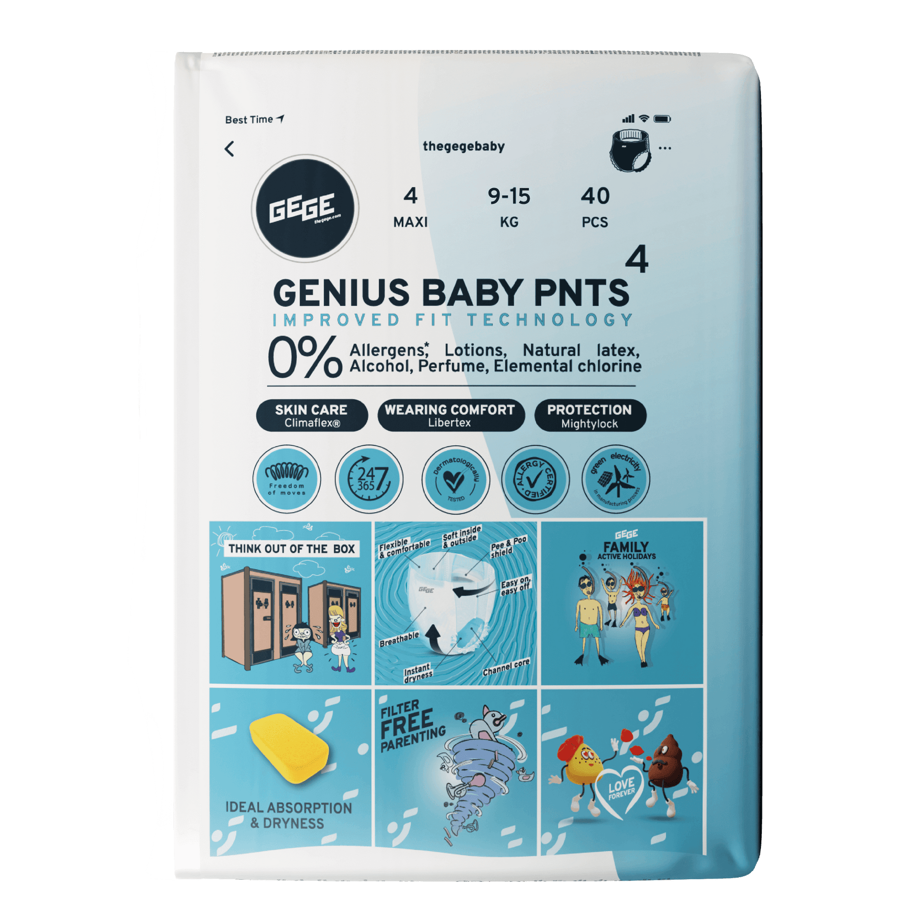 PREMIUM GENIUS BABY PANTS