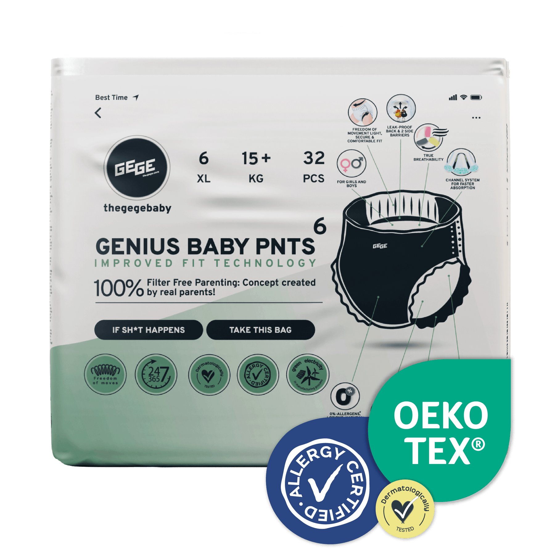 PREMIUM GENIUS BABY PANTS