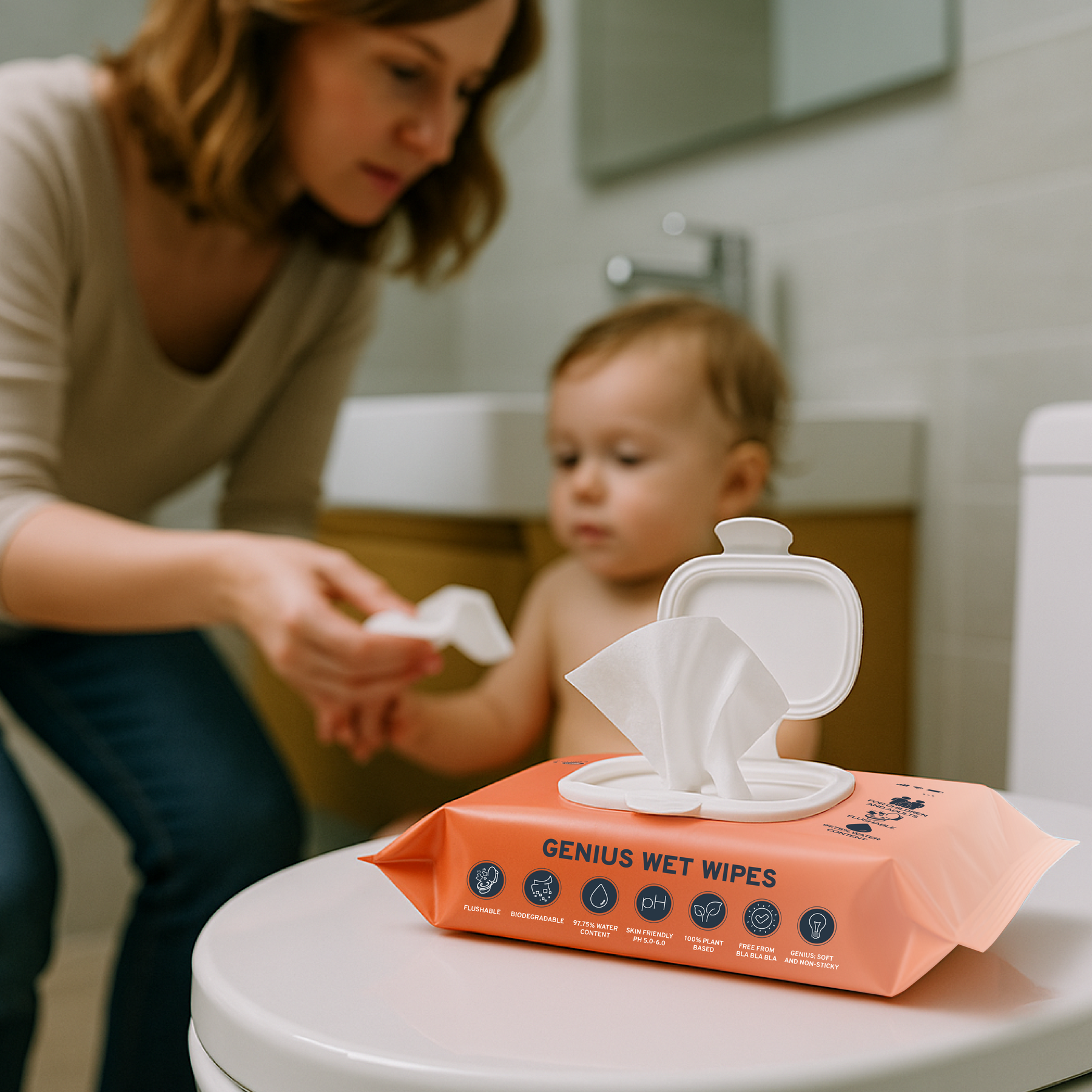 The NEW WET WIPES