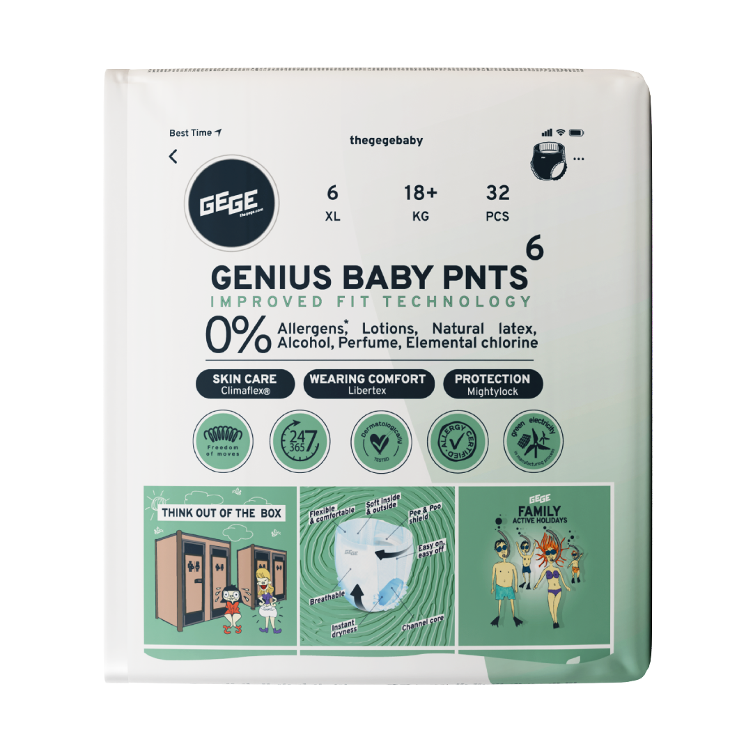 "PREMIUM GENIUS" KŪDIKIŲ KELNĖS