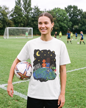 GEGE Behind Every Goal nr 7 T-särk valge