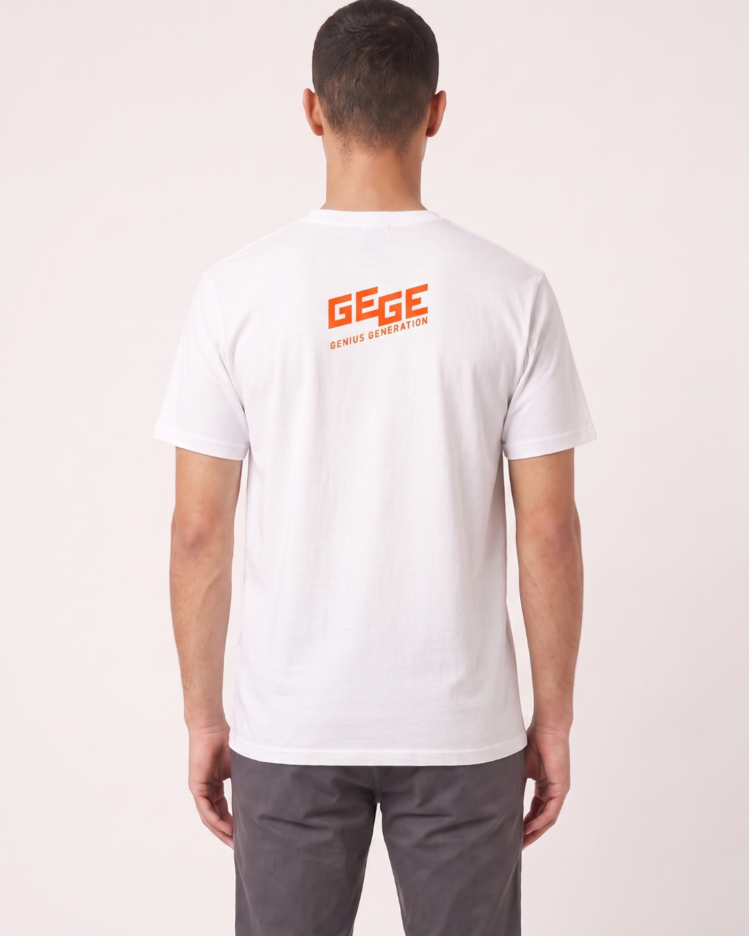 GEGE Behind Every Goal nr 7 T-särk valge
