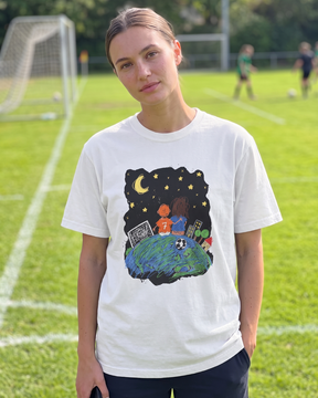 GEGE Behind Every Goal nr 7 T-särk valge