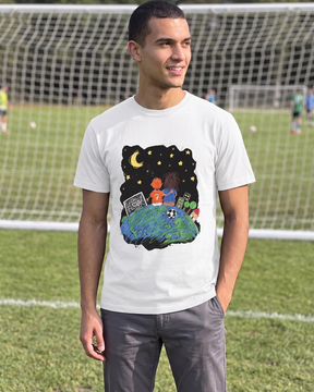 GEGE Behind Every Goal nr 7 T-särk valge