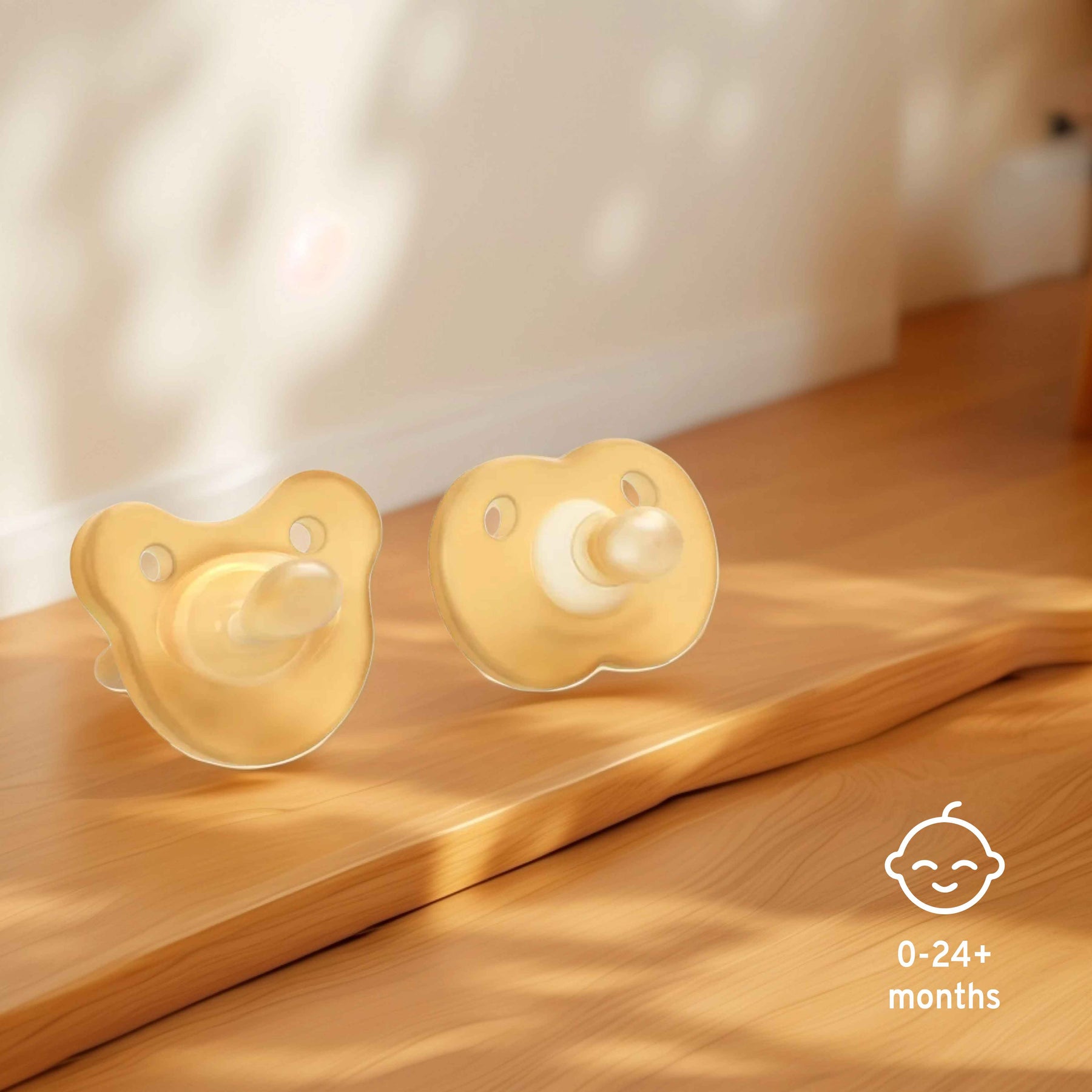 Genius Vintage Pacifier Set ‘’Day&Night''