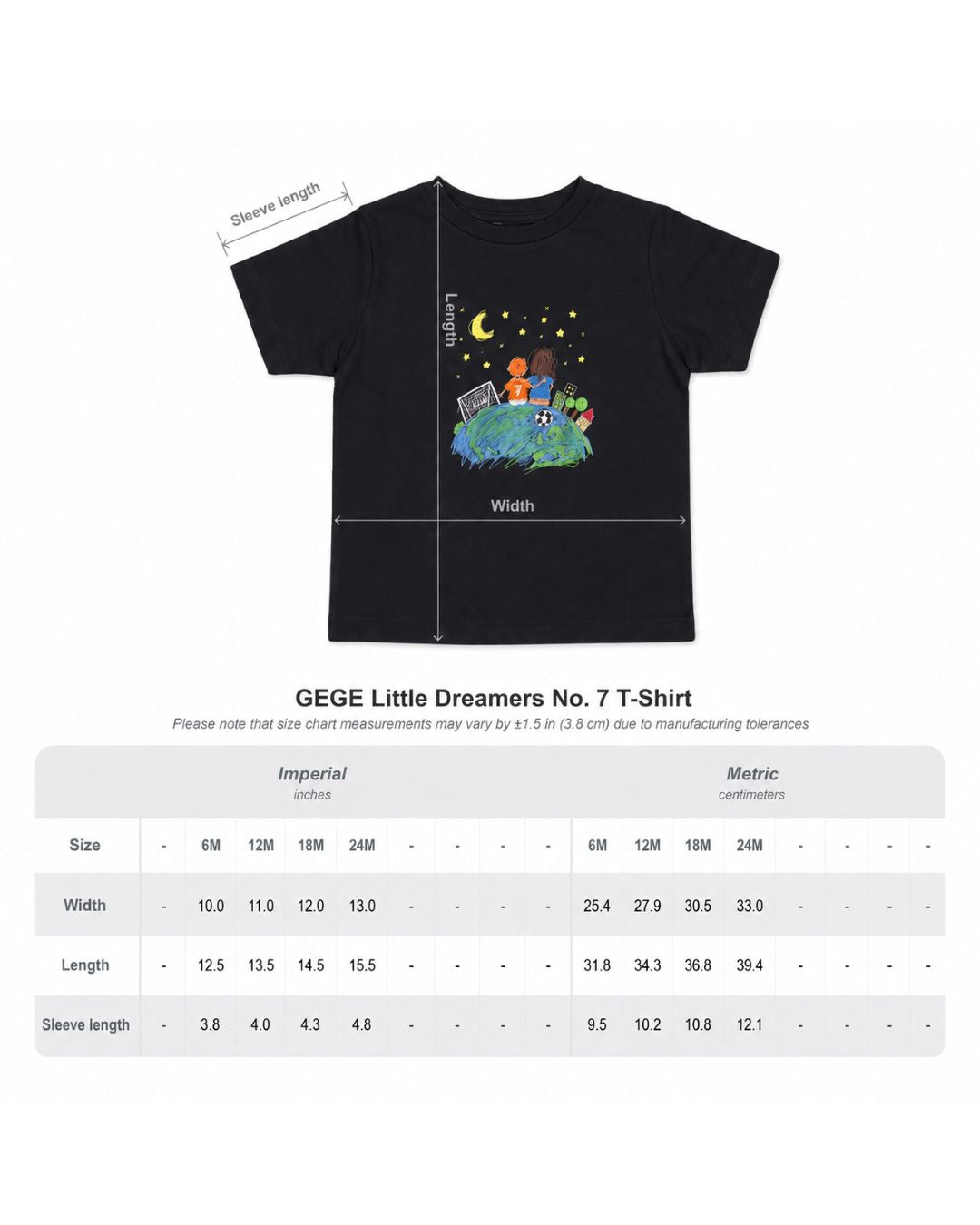 Футболка GEGE Little Dreamers № 7