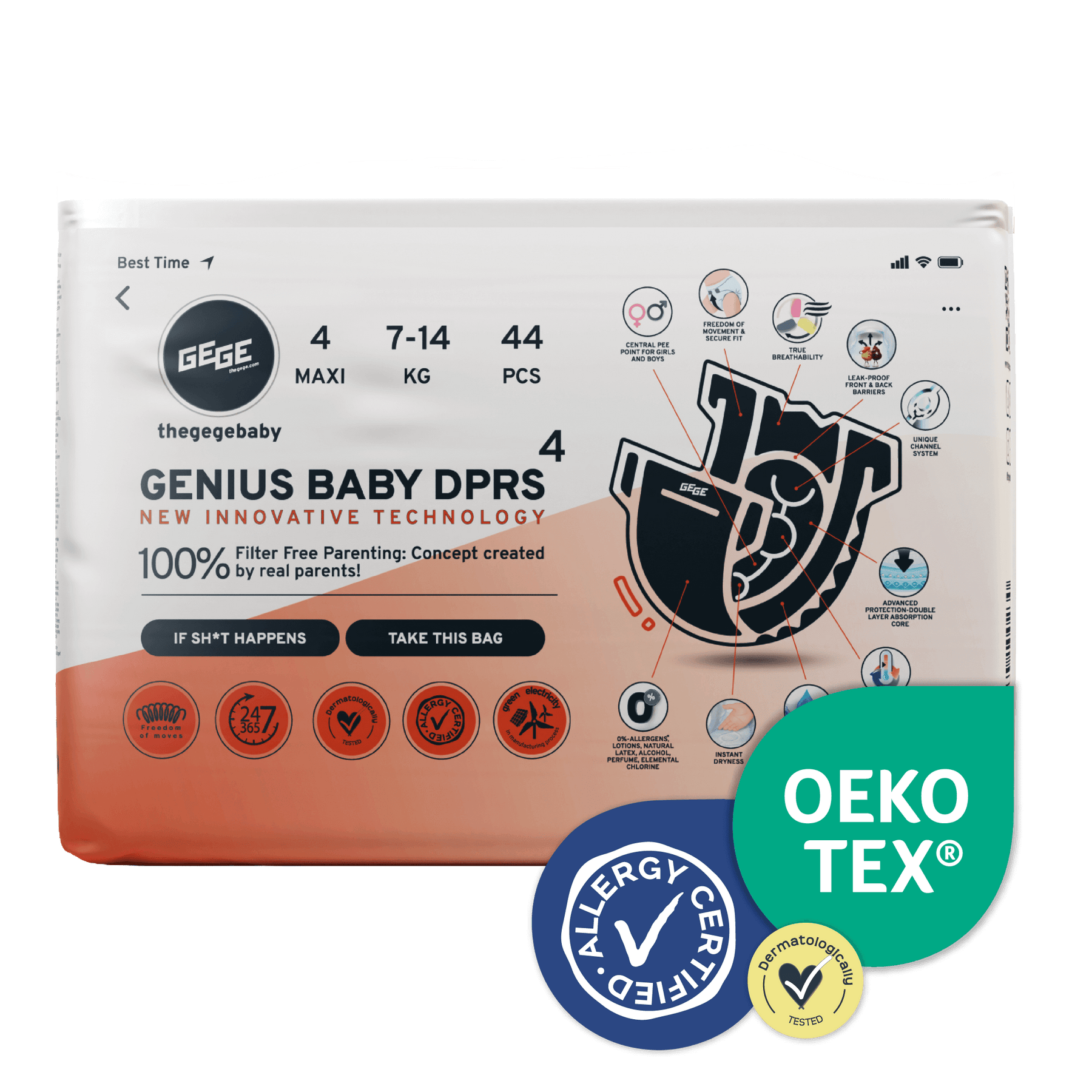 PREMIUM GENIUS BABY DIAPERS