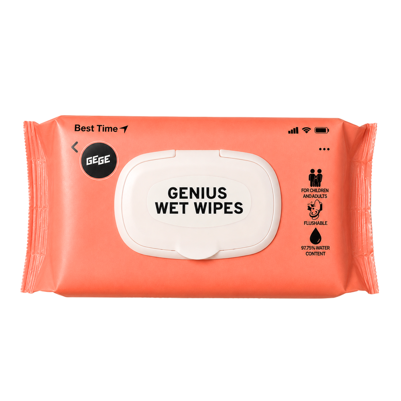 Flushable and kind to skin