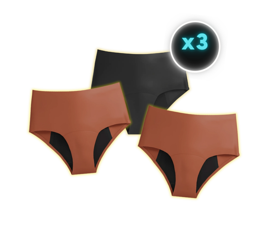 Everyday No Mess Underwear Trio
