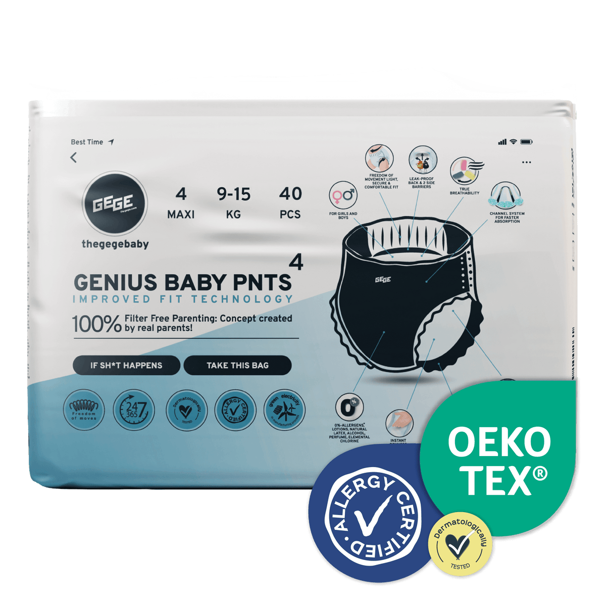 PREMIUM GENIUS BABY PANTS