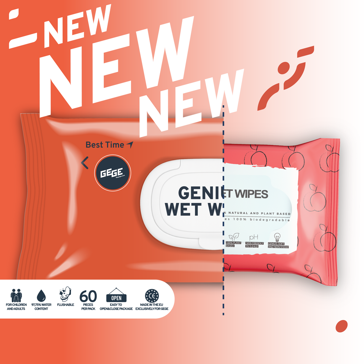 Uued WET WIPES