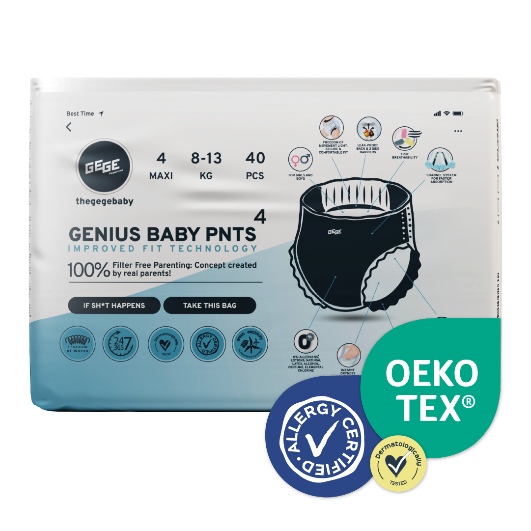 "PREMIUM GENIUS" KŪDIKIŲ KELNĖS