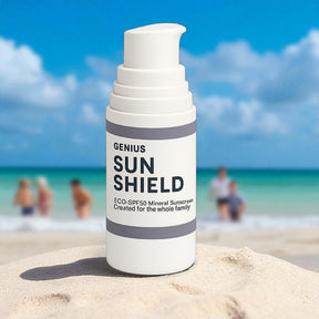 "ECO SPF50" MINERALINIS APSAUGINIS KREMAS NUO SAULĖS
